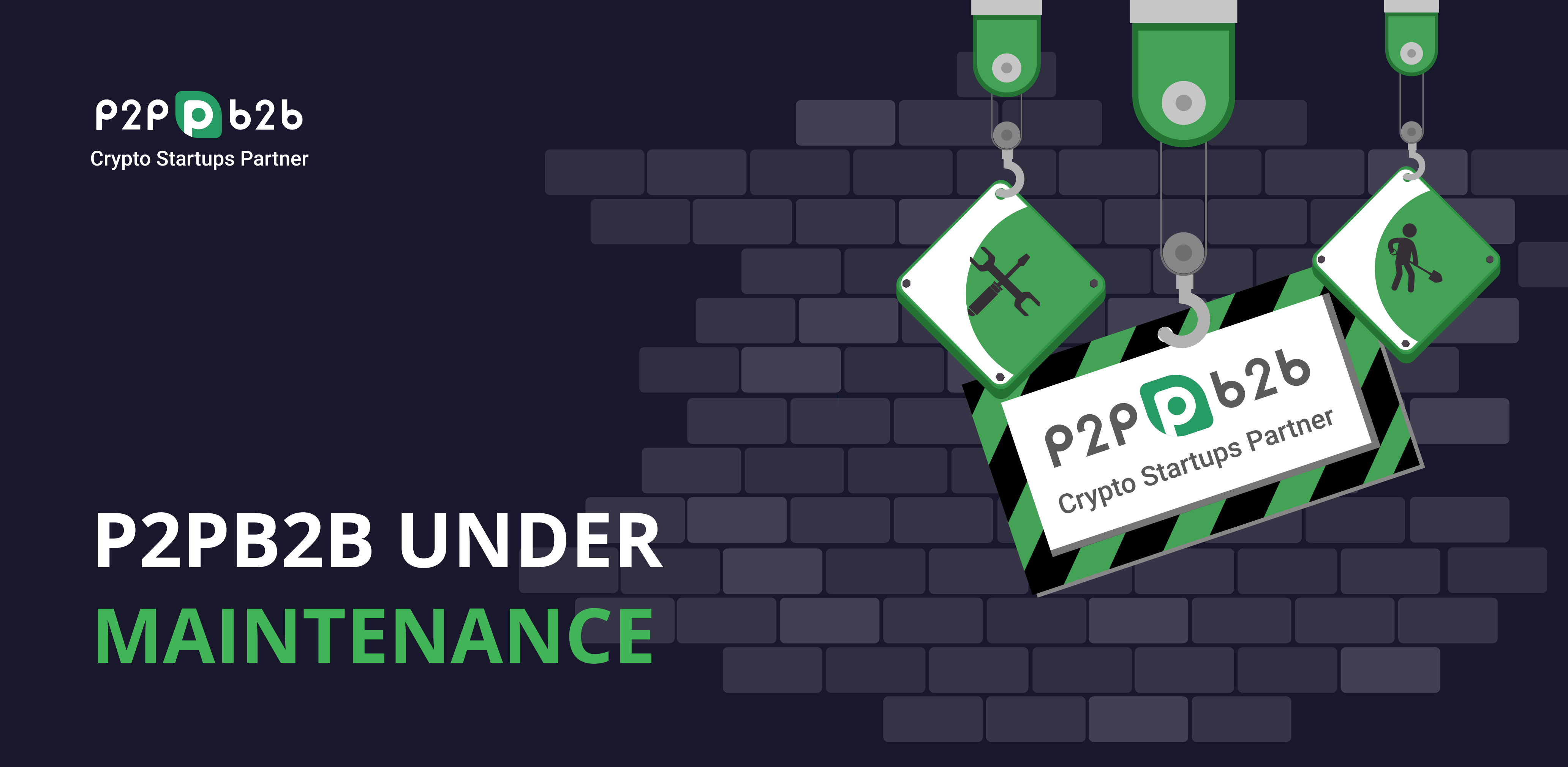 P2B will be under maintenance today - Crypto news 2022 cryptocurrency  exchange P2B