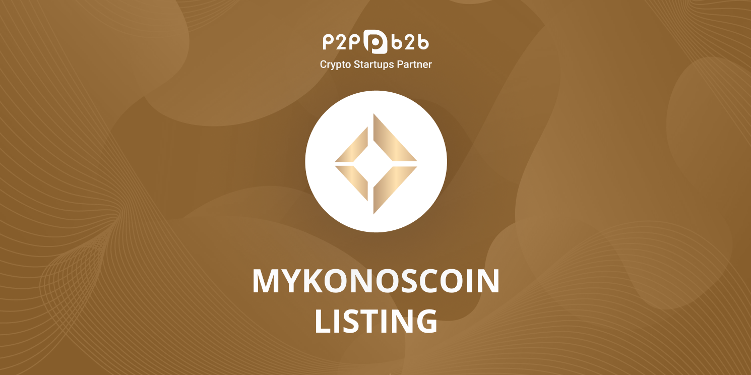 Mykonoscoin Has Been Listed On P2B - Crypto News 2022 Cryptocurrency ...