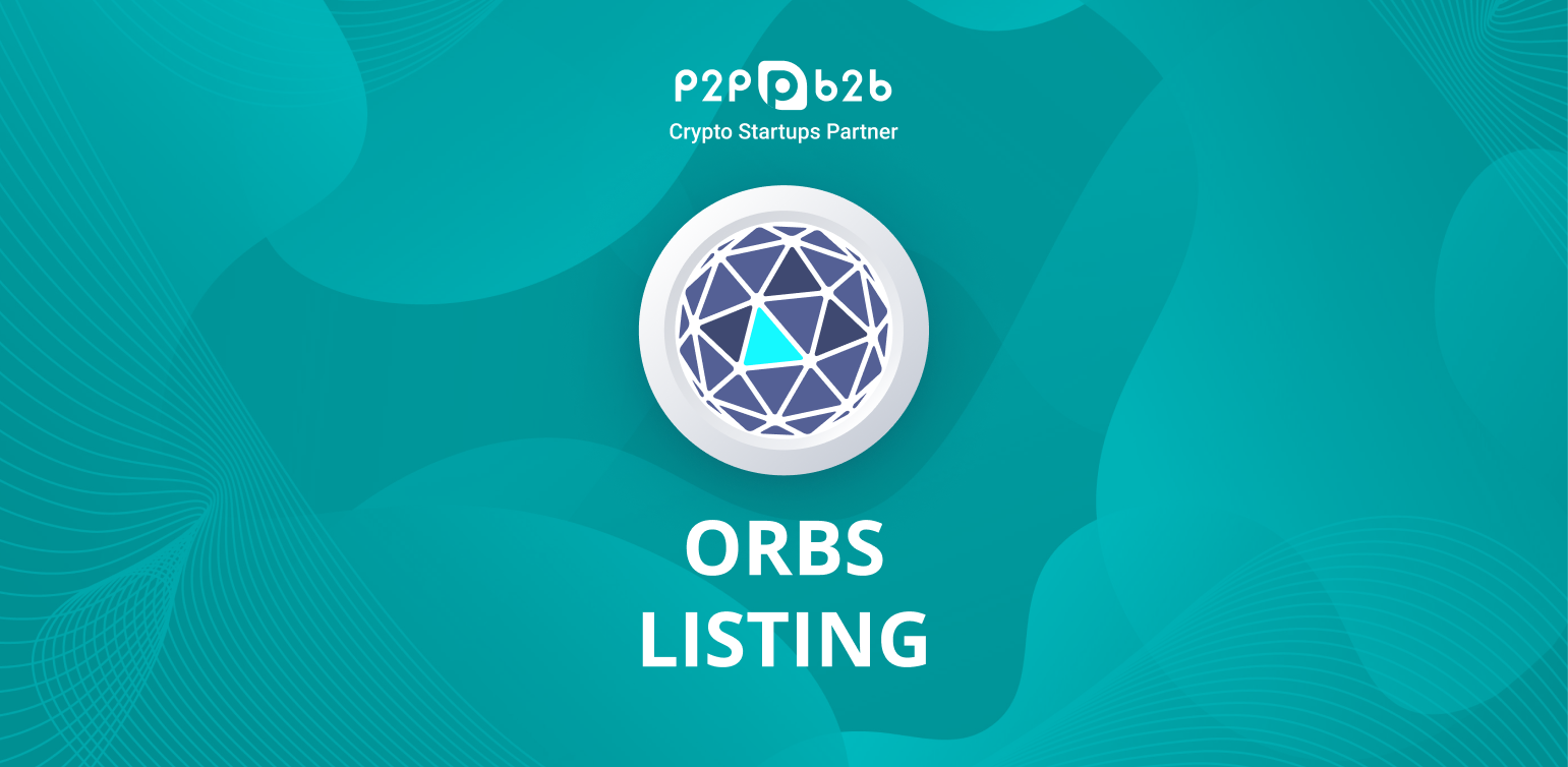 ORBS has been listed on P2B - Crypto news 2022 cryptocurrency exchange P2B