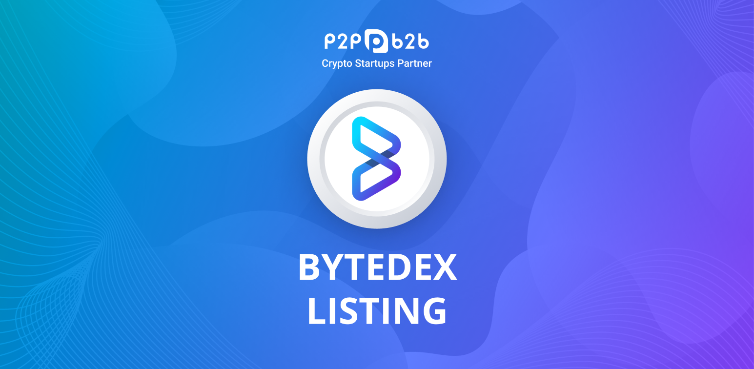 Byte Exchange has been listed on P2B - Crypto news 2022 cryptocurrency ...