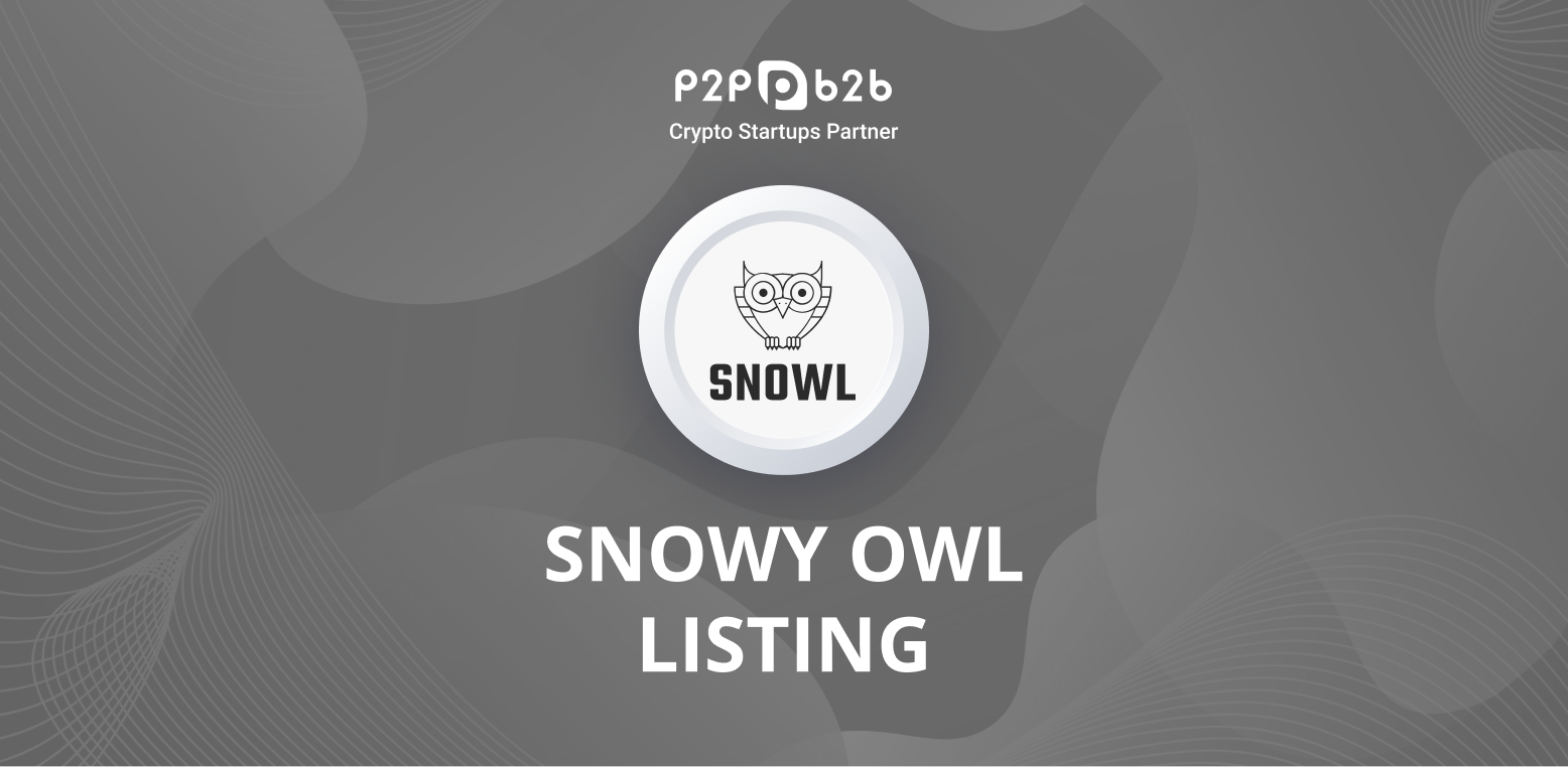Snowy Owl has been listed on P2B - Crypto news 2022 cryptocurrency exchange  P2B