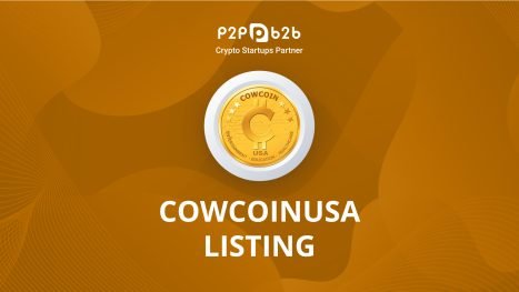 CowCoinUSA has been listed on P2PB2B