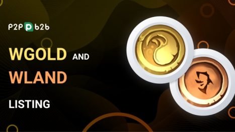 wgold and wland tokens