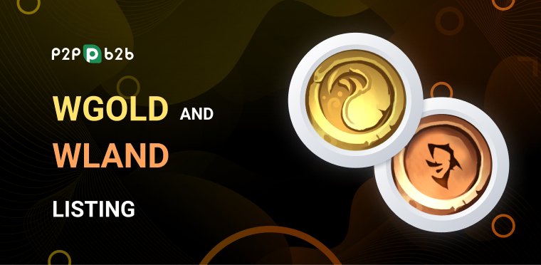 wgold and wland tokens