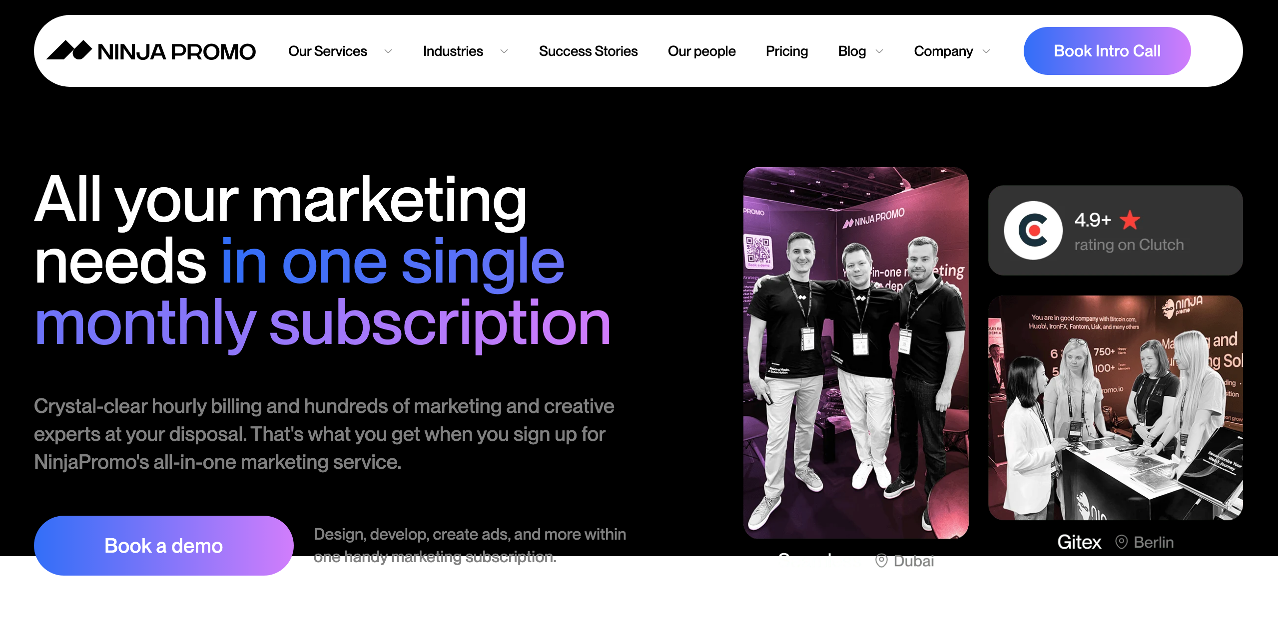 NinjaPromo stands out as a strong contender in the space, especially when it comes to social media management and content creation.